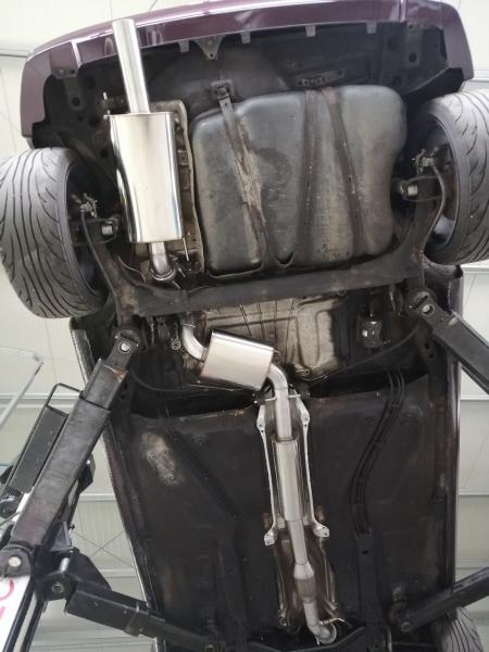 Golf3 VR6 Turbo 76mm Abgasanlage